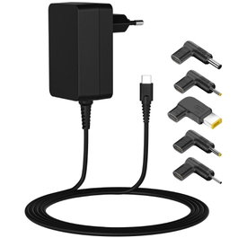 Leotec Cargador Universal para Notebook 45W USB Tipo-C 2.25A